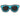 Crocs Jibbitz Blue Sunglasses Charm