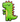 Crocs Jibbitz Green Dino Charm