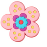 Crocs Jibbitz Pink Flower Charm