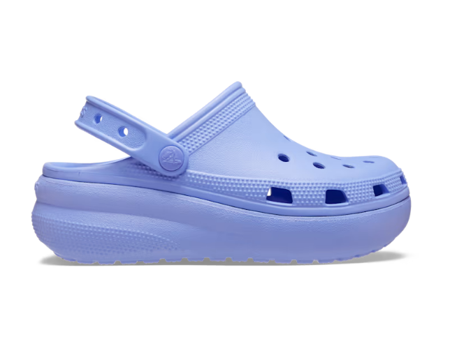 Crocs Kids Classic Cutie Platform Clog - Digital Violet - The Foot Factory
