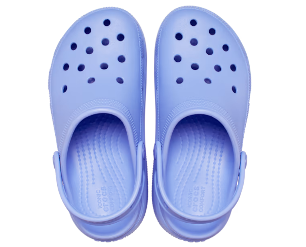 Crocs Kids Classic Cutie Platform Clog - Digital Violet - The Foot Factory
