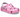 Crocs Kids Classic Lined Disco Dance Party Clog - Taffy Pink - The Foot Factory