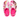 Crocs Dječja klasična mramorirana klompa s podstavom - električno ružičasta