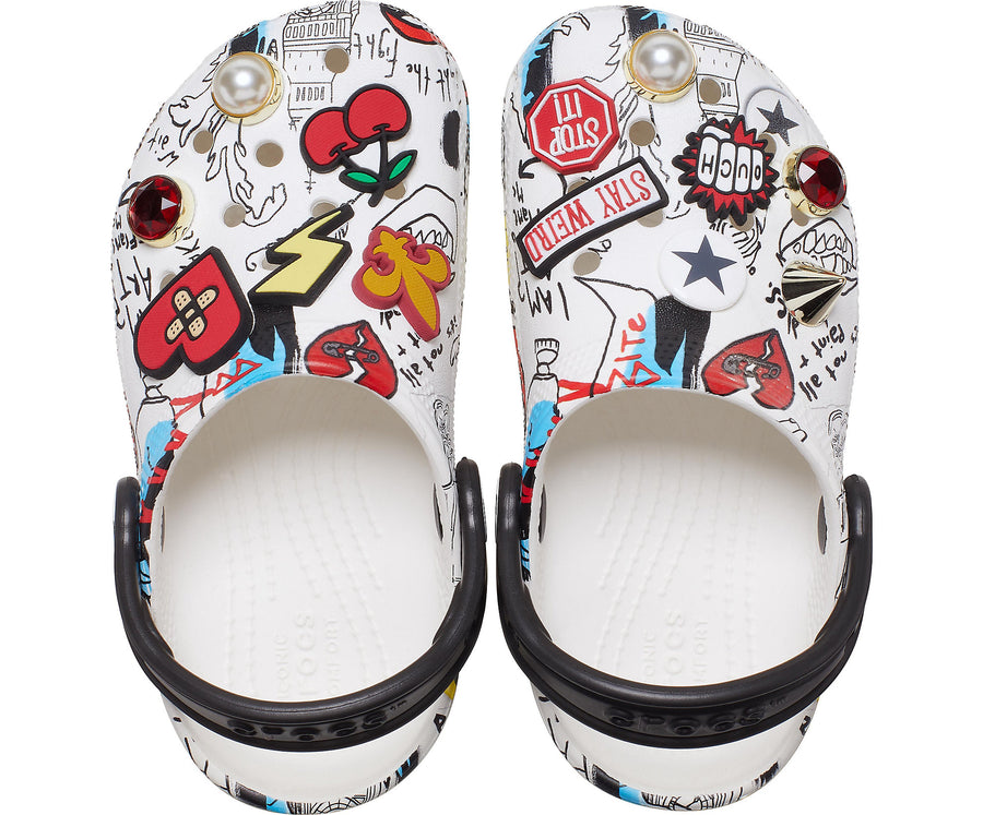 Crocs Kids Cruella Classic Clog - White
