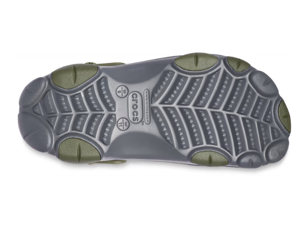 Crocs Unisex Classic All Terrain Clog - Slate Grey / Multi - The Foot Factory