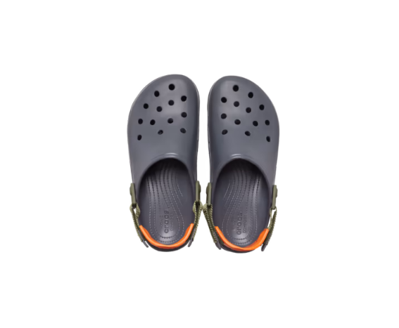 Crocs Unisex Classic All Terrain Clog - Slate Grey / Multi - The Foot Factory