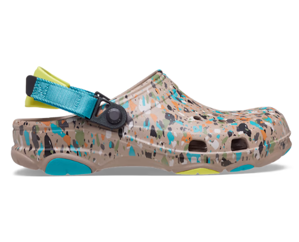 Crocs Unisex Classic All Terrain Terrazzo Clog - Mushroom - The Foot Factory