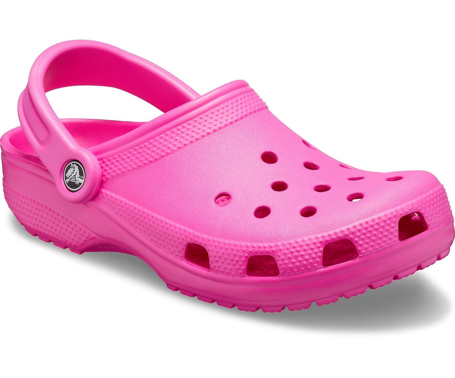 Crocs Unisex Classic Clog - Electric Pink - The Foot Factory