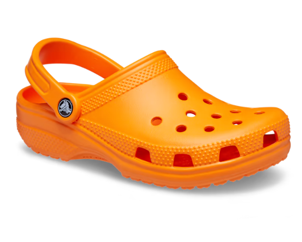 Crocs Unisex Classic Clogs - Orange Zing - The Foot Factory