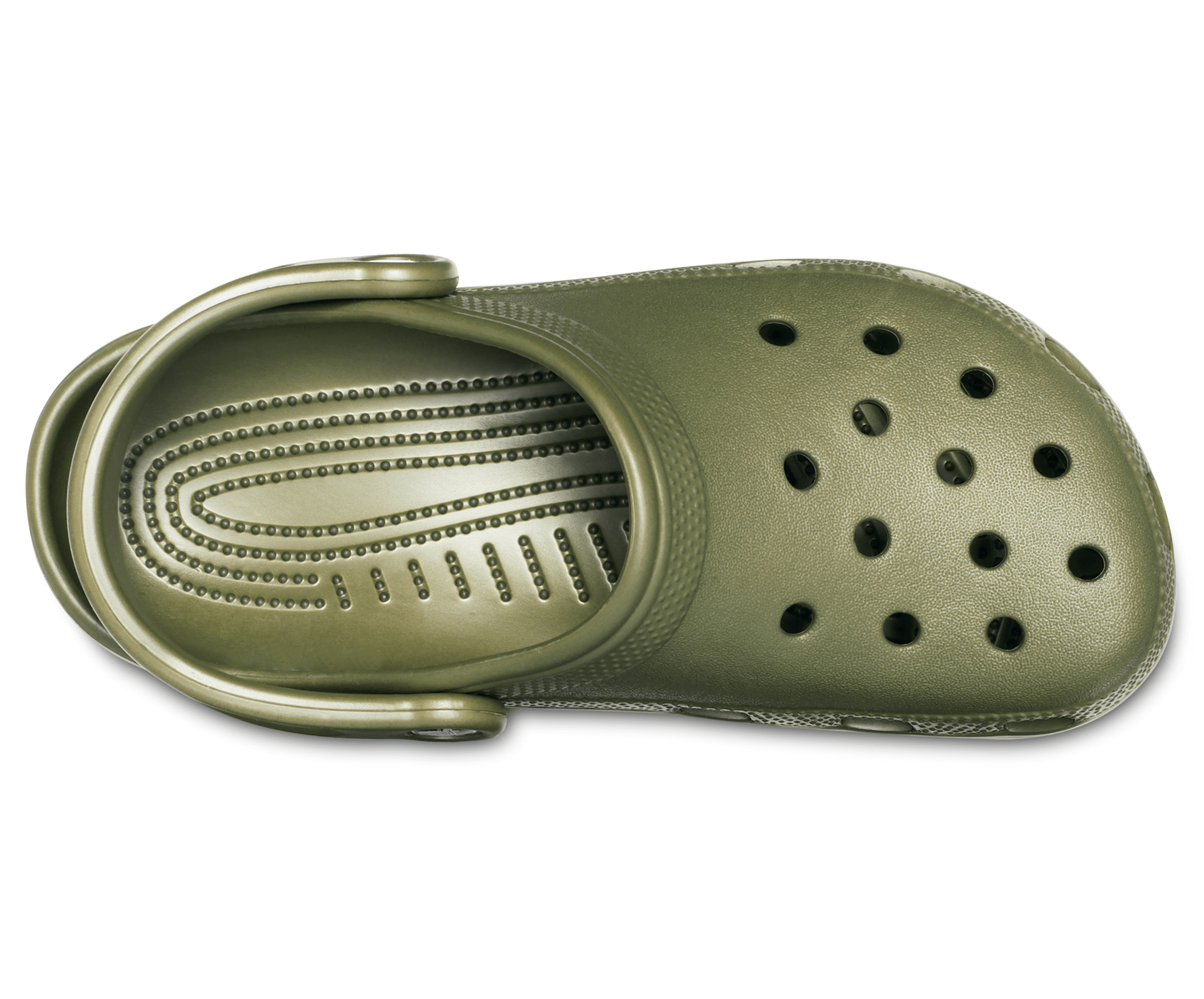 Crocs Unisex Classic Clogs - Army Green - The Foot Factory