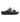 Crocs 유니섹스 클래식 코지 디스코 글리터 라이닝 샌들 - 블랙 - The Foot Factory