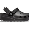 Crocs Unisex Classic Hiker Clog - Black / Black