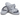 Crocs Unisex Classic Sandal - Light Grey - The Foot Factory