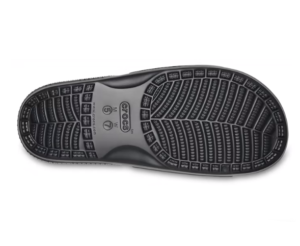 Crocs Unisex Classic Slide - Black - The Foot Factory