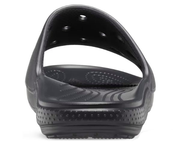 Crocs Unisex Classic Slide - Black - The Foot Factory
