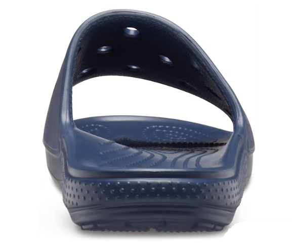 Crocs Unisex Classic Slide - Navy - The Foot Factory