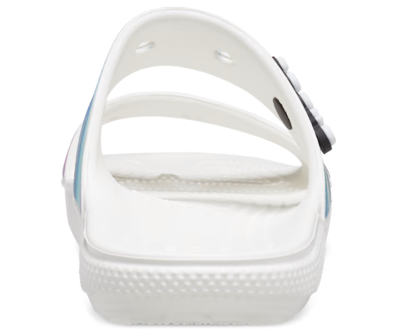 Crocs Unisex Classic Solarized Sandal - White / Multi