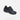 Geox Kids Savage Abx Smooth Leather School Shoes - Black