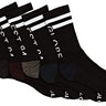 Globe Mens Carter Crew Socks (5 Pack) - Black