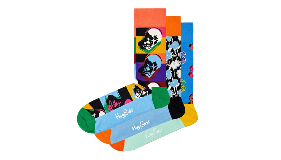 Happy Socks - Andy Warhol - Gift Box (3 Pairs)
