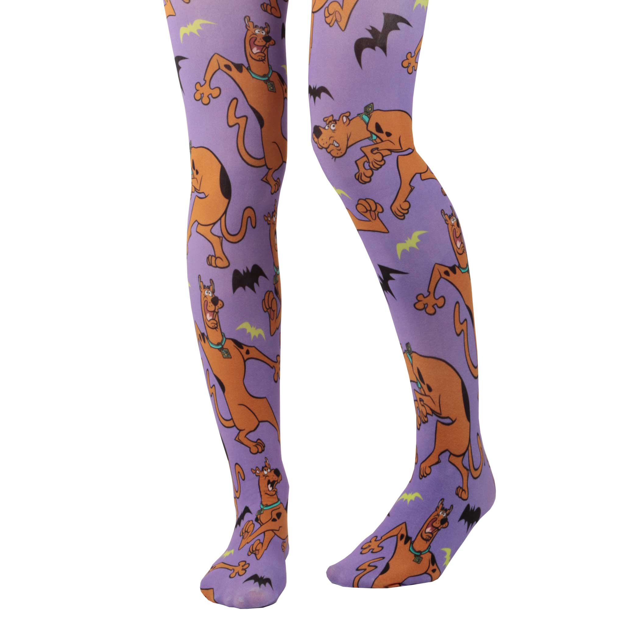 Irregular Choice Womens Scooby Doo Where Are You! Tights - Purple