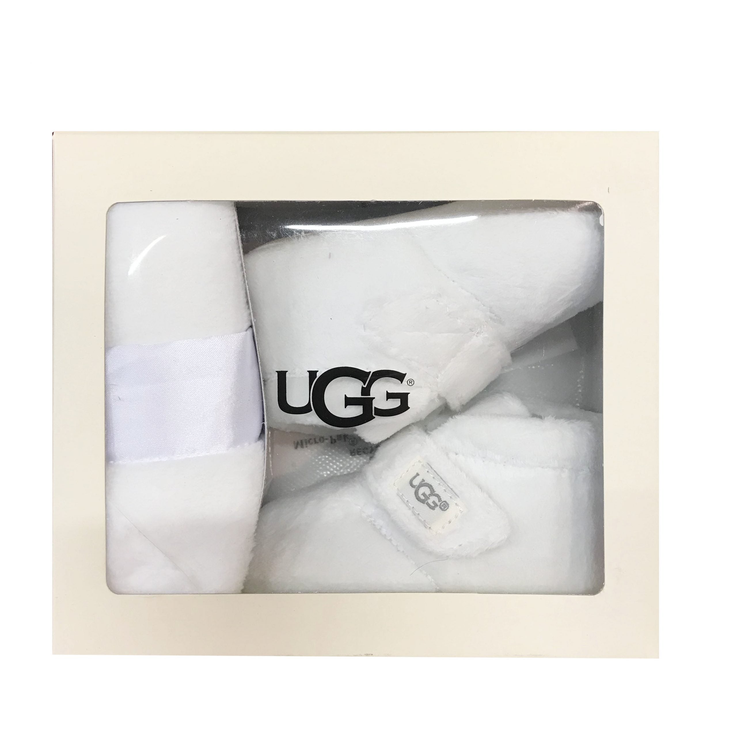 UGG - BIXBEE and Lovey - Vanilla - Infant Booties (Includes Matching Comfort Blanket)