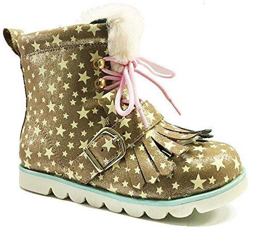 Irregular Choice Baby Step Mama - Gold