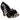 Irregular Choice Womens All The Time High Heel - Black