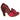 Irregular Choice Womens All The Time High Heel - Red