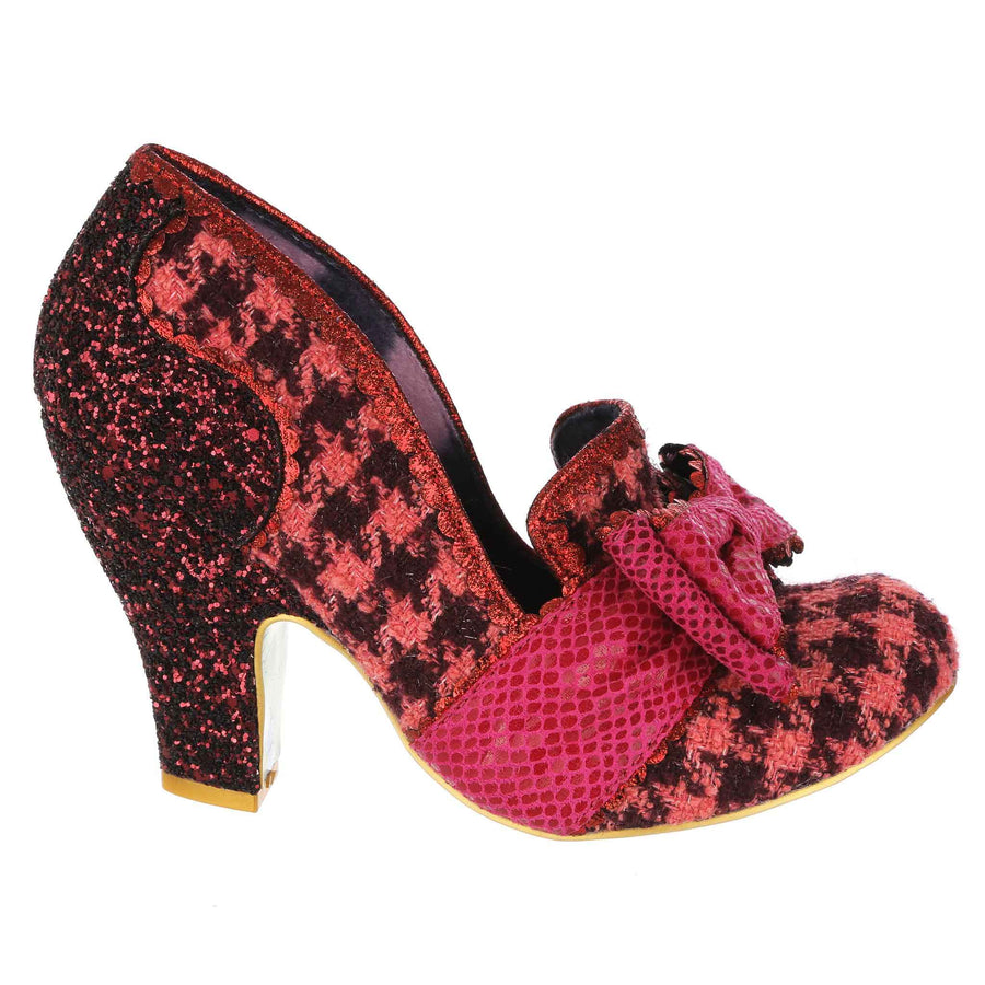 Irregular Choice Womens All The Time High Heel - Red