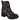 Irregular Choice Womens Buckle Boost Boot - Black