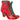 Irregular Choice Womens Chinese Whispers Heeled Ankle Boot - Red