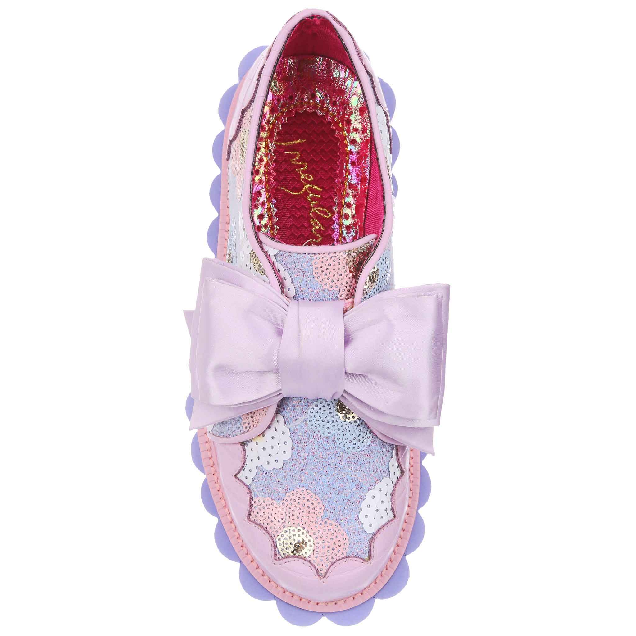 Irregular Choice Womens Cookie Cutter Platform Shoe - Lilac