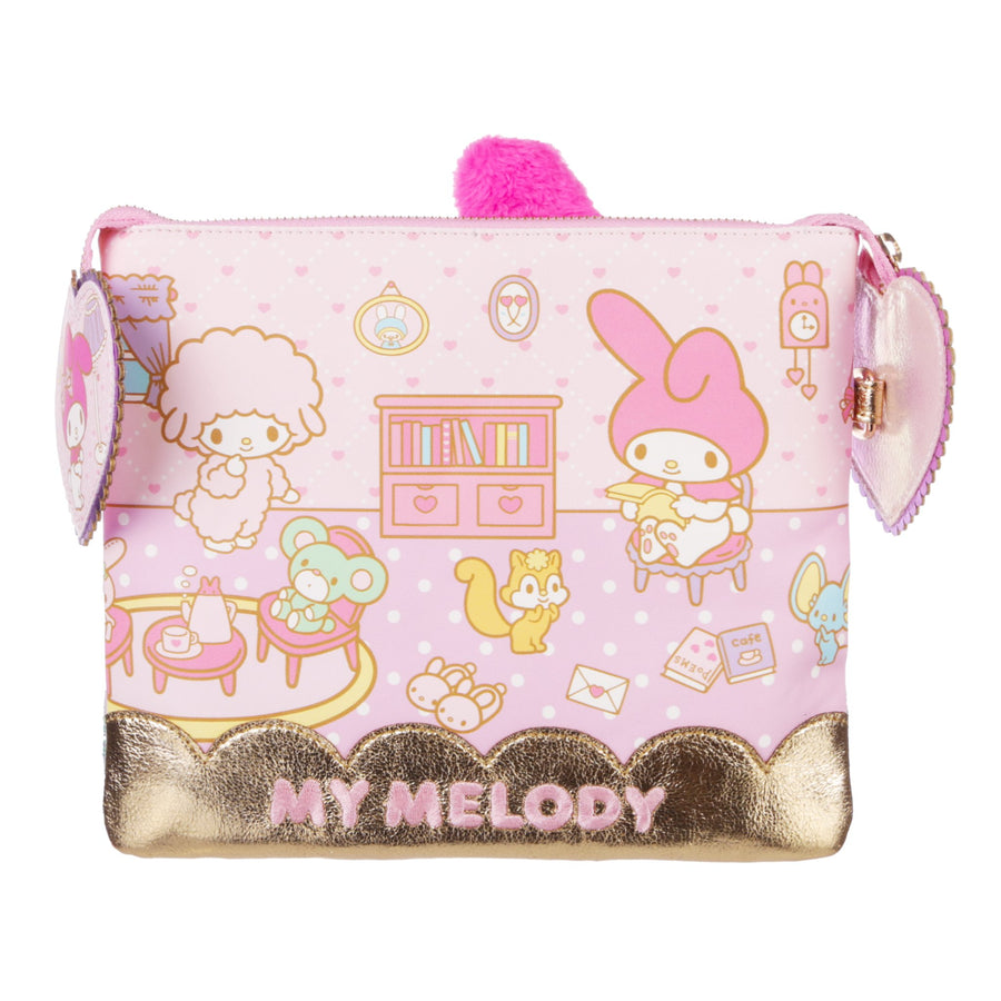 Irregular Choice Womens Hello Kitty My Melody Pouch Bag - The Foot Factory