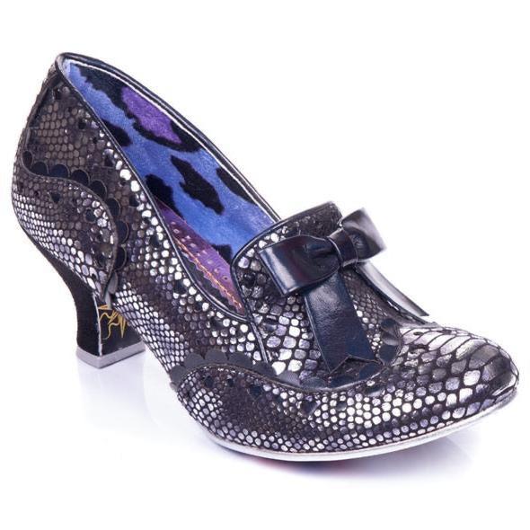 Irregular Choice Womens Here And Present High Heel - Black