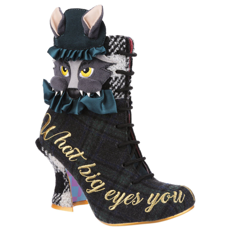 Irregular Choice Womens Little Red High Heel - Black