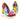 Irregular Choice Kadın Looney Tunes Merrie Melodies Yüksek Topuklu Ayakkabı - Mavi / Pembe