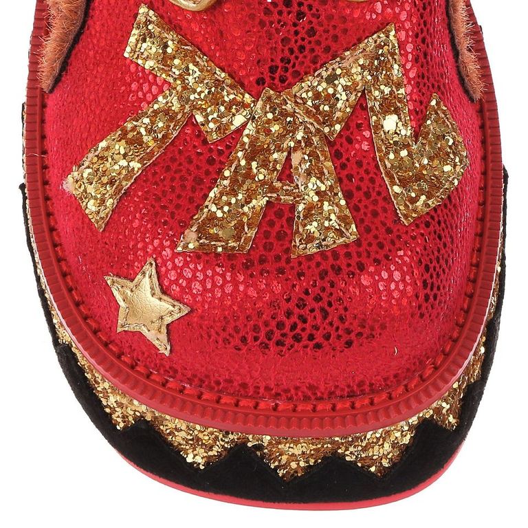 Irregular Choice Womens Looney Tunes Tazmanian Whirlwind High Heel