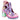 Irregular Choice Womens Octo Party Boot - Lilac