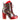 Irregular Choice Womens Pierrette Heeled Ankle Boot - Red