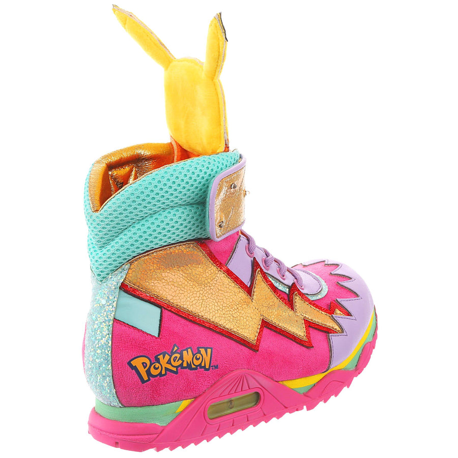 Irregular Choice Womens Pokemon Flames & Bolts Boots - Pink