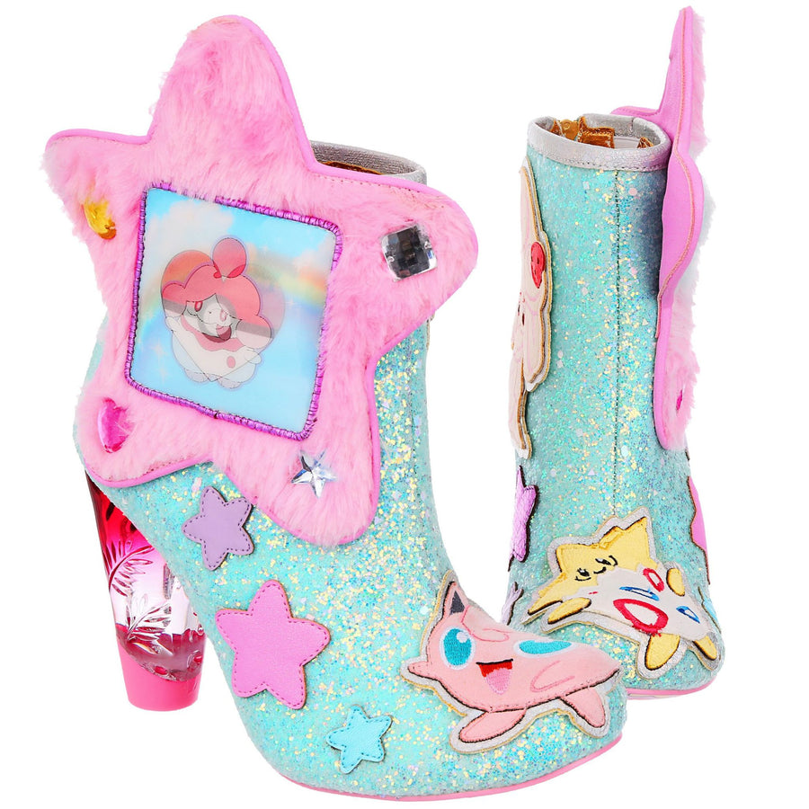 Irregular Choice Womens Pokemon Twinkle Toes Ankle Boots