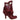 Irregular Choice Womens Rosie Lea High Heel Boot - Bordeaux