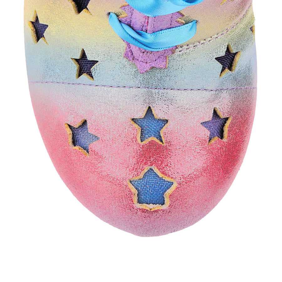 Irregular Choice Womens Sirius High Heel - Rainbow - The Foot Factory