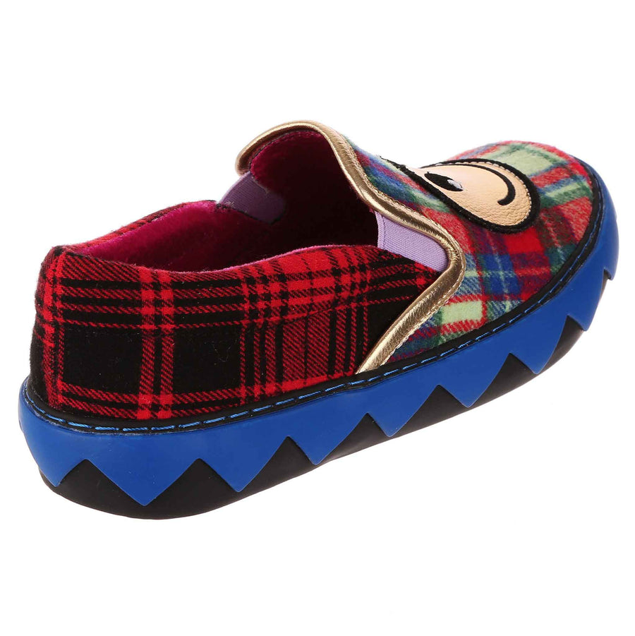 Irregular Choice Womens Turn That Front Flats - Red