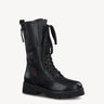 Marco Tozzi Womens Fashion Leather Calf Boot - Black - The Foot Factory