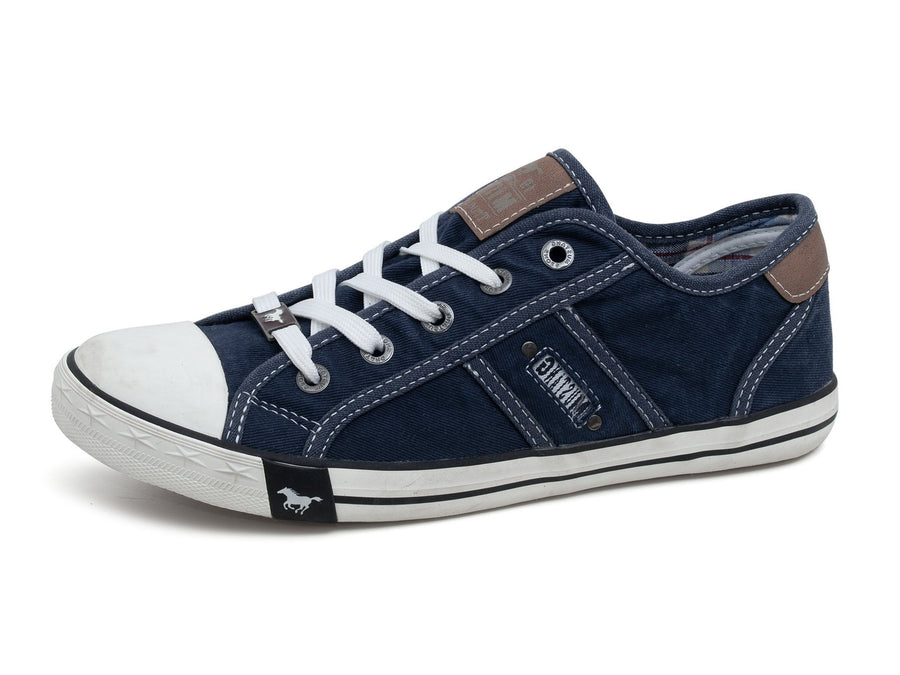 Mustang Womens Fashion Trainers - Blue