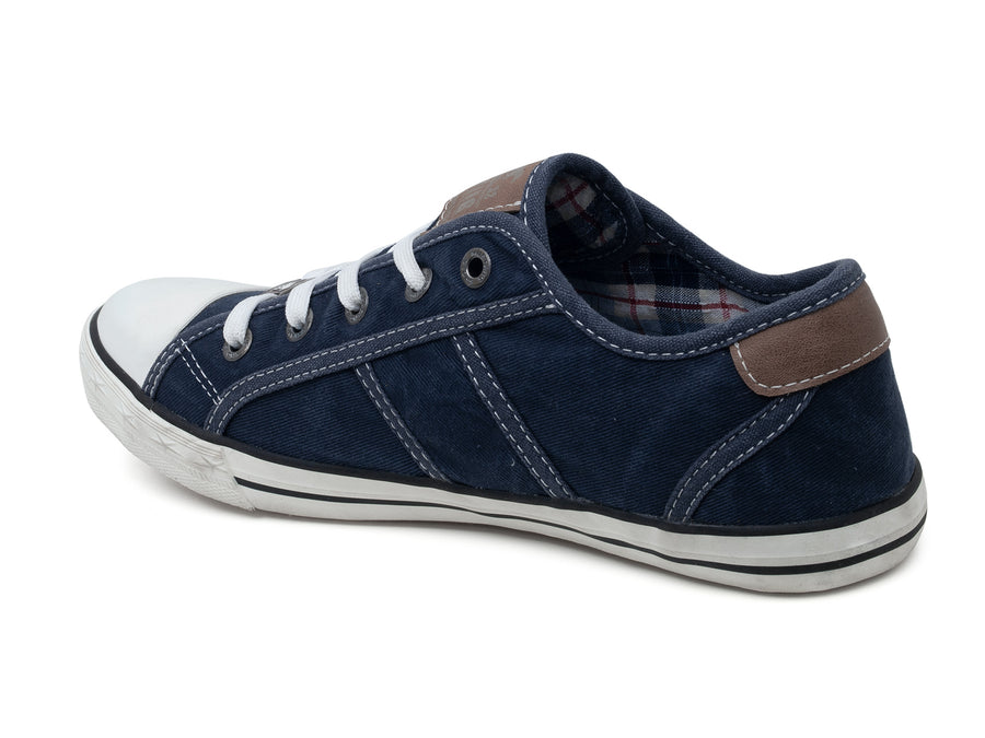 Mustang Womens Fashion Trainers - Blue