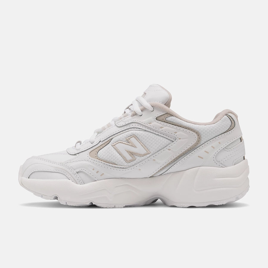 New Balance Womens 452 Fashion Trainers - White