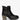 Oak & Hyde Womens East Side Cesar Leather Ankle Book - Black